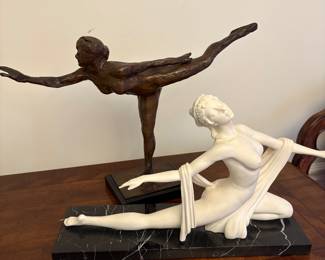 Degas-inspired sculptures