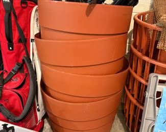 Large garden pots