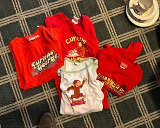 Curious George toddler shirts.