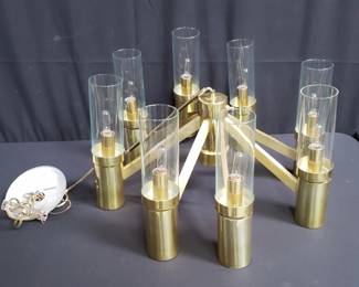 Gaetano Sciolari for Lightolier Italian chandelier