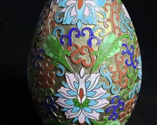 Cloisonne egg