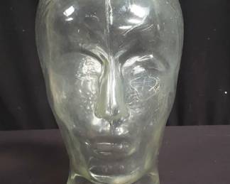 Glass head decoration