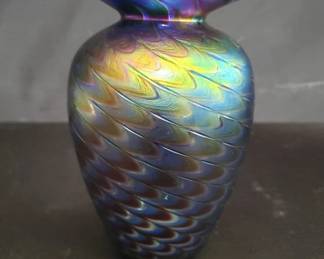 The Glass Eye Studio Mount St. Helen vase
