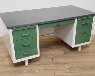 Mid-century tanker desk