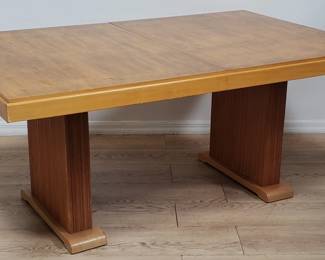 Paul Frankl style mid century dining table