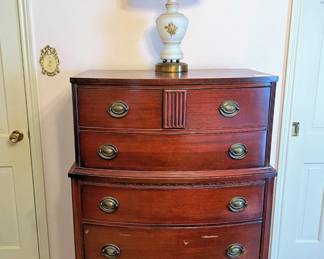 Antique high chest