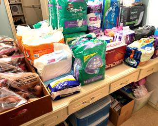 Plenty of grown-up diapers