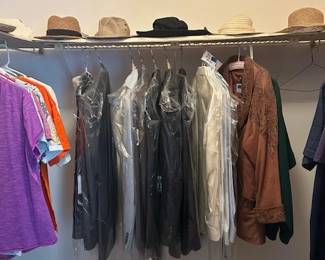 mens suit jackets and one complete suit-higher quality.