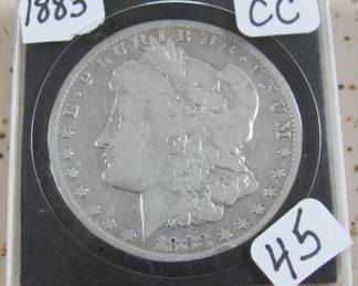 1883 Carson City Silver Dollar