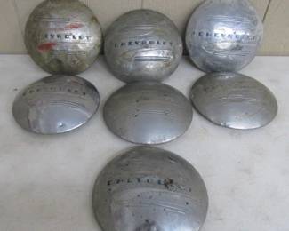 Antique Chevrolet Hubcaps