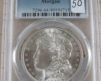 PCGS 1921 Morgan Dollar