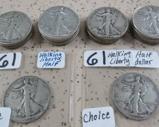 Walking Liberty Half Dollars