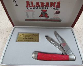 Alabama Crimson Tide Collectors Knife