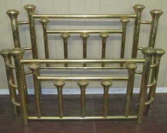 Brass Bed w/Rails