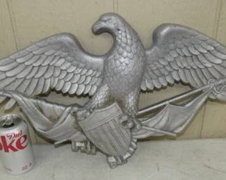 Cast Aluminum Wall Eagle