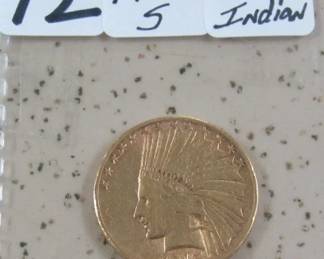 1913-S Gold $10.00 Indian Head Coin