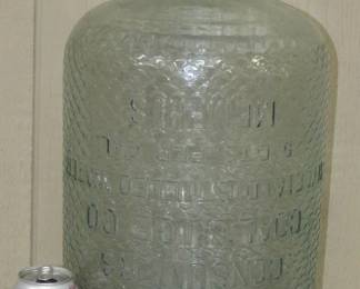 1925 Memphis, TN Coal & Ice Co. Glass Jug
