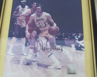 Jerry West Autographed Photo
