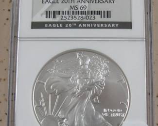NGC 2006-W Silver Eagle - 20th Anniversary