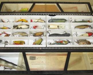 Sears Ted Williams Tackle Box w/Lures