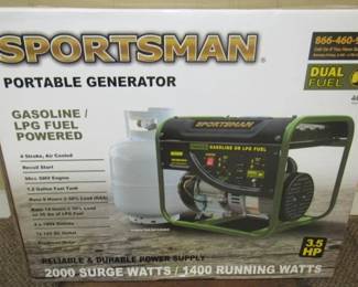 New Sportsman Portable Generator