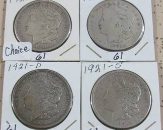 Morgan Silver Dollars