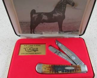 Case XX Midnight Sun Horse Collectors Knife