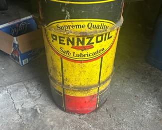 Advertising gas/oil drum - a few available different makes