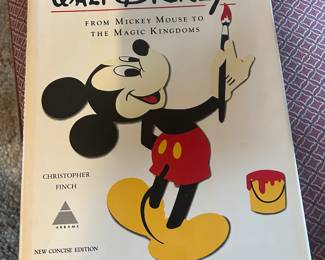 1975 Art of Disney HB w/ DC book