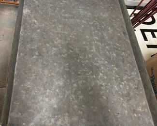 2nd Galvanized tray approximately 25” long