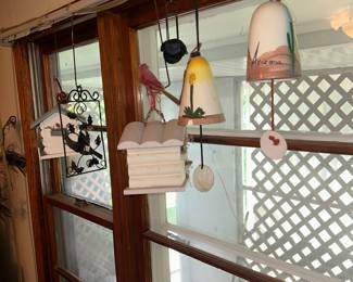 Bird related wind chimes