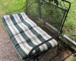Iron bench