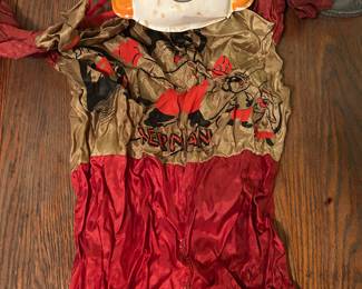 1960s Collegeville Halloween costume mask & costume