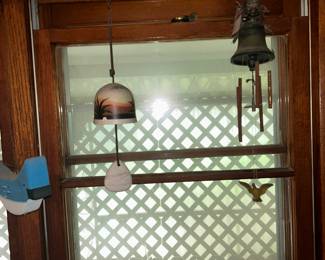Bird related wind chimes