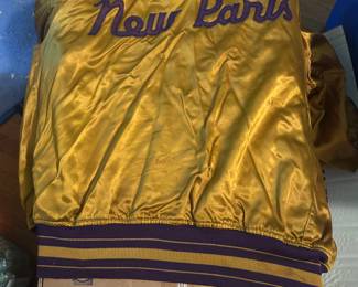 New Paris High School Basketball Warm Up Jacket circa late 1960s
