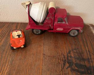 Vintage Tonka Cement Mixer & Tonka Dune Buggy