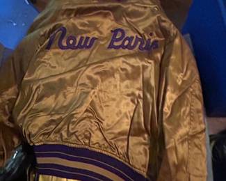 2nd New Paris High School Basketball Warm Up Jacket circa late 1960s