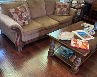 Very nice neutral sleeper sofa