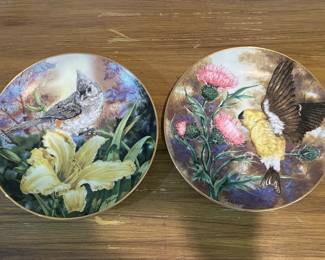 Southern Living "Song Birds of the South" plates