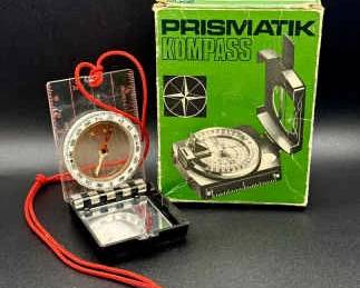 Vintage Prismatik Kompass