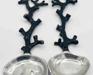 Michael Aram Coral Salad Servers