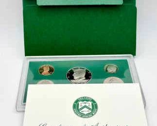 1998 United States Mint Proof Coin Set With Certificate Of Authenticity