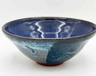 Handmade Studio Pottery Bowl - Signed JDS