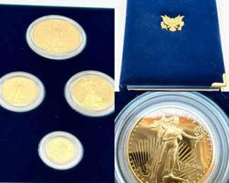 1998 American Eagle Gold Bullion Coins Proof Set