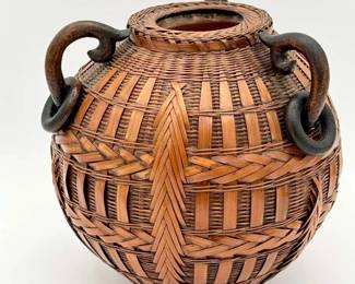 Japanese Woven Vase/Basket