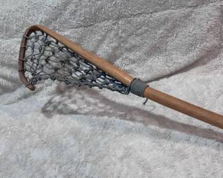 Vintage Wooden Lacrosse Stick