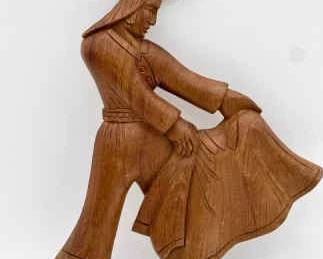 Wooden Matador Handmade In Ecuador
