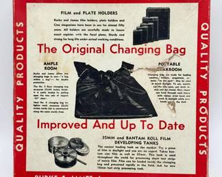 Burke & James Original Changing Bag Portable Darkroom