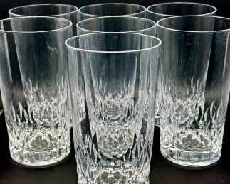 (7) Gorham Crystal La Scala Glasses