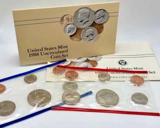 1988 United States Mint Uncirculated Coin Set
